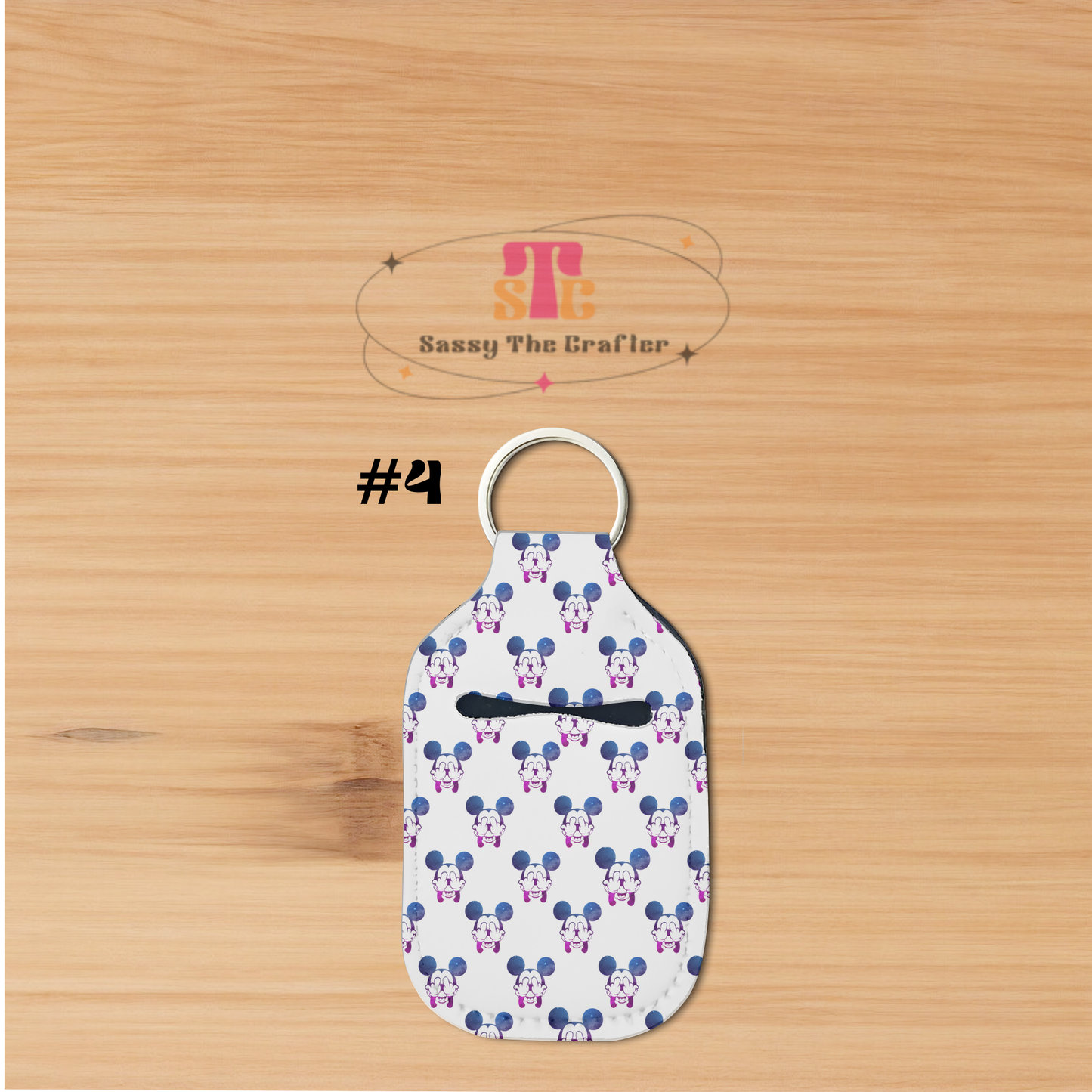 Hand Sanitizer Keychain