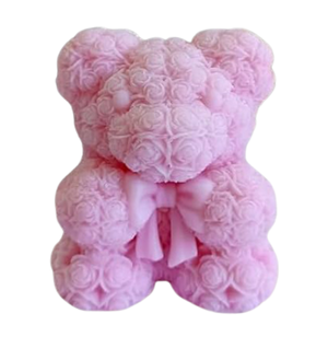 Rose Bowtie Bear